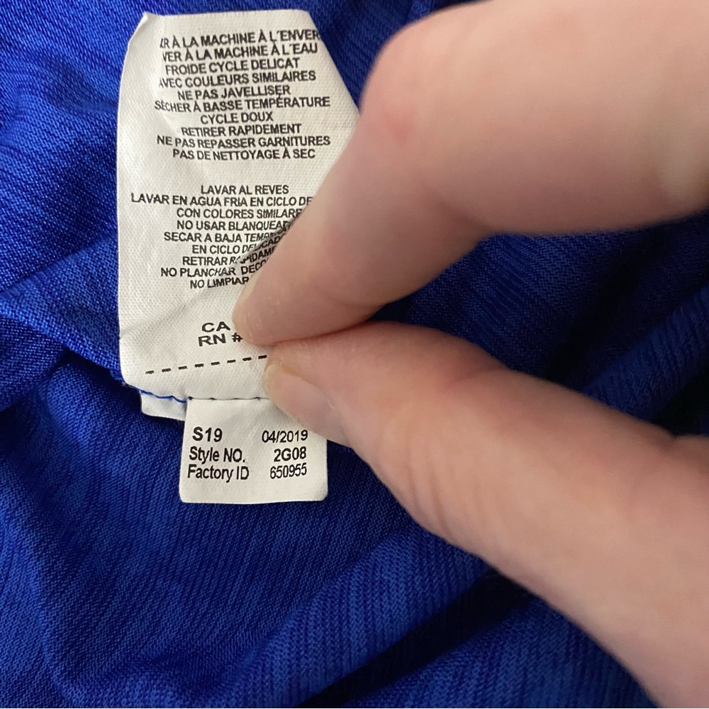 NFL New York Giants Short Sleeve Shirt Mens XL Spacedye Football Athletic - Picture 10 of 10